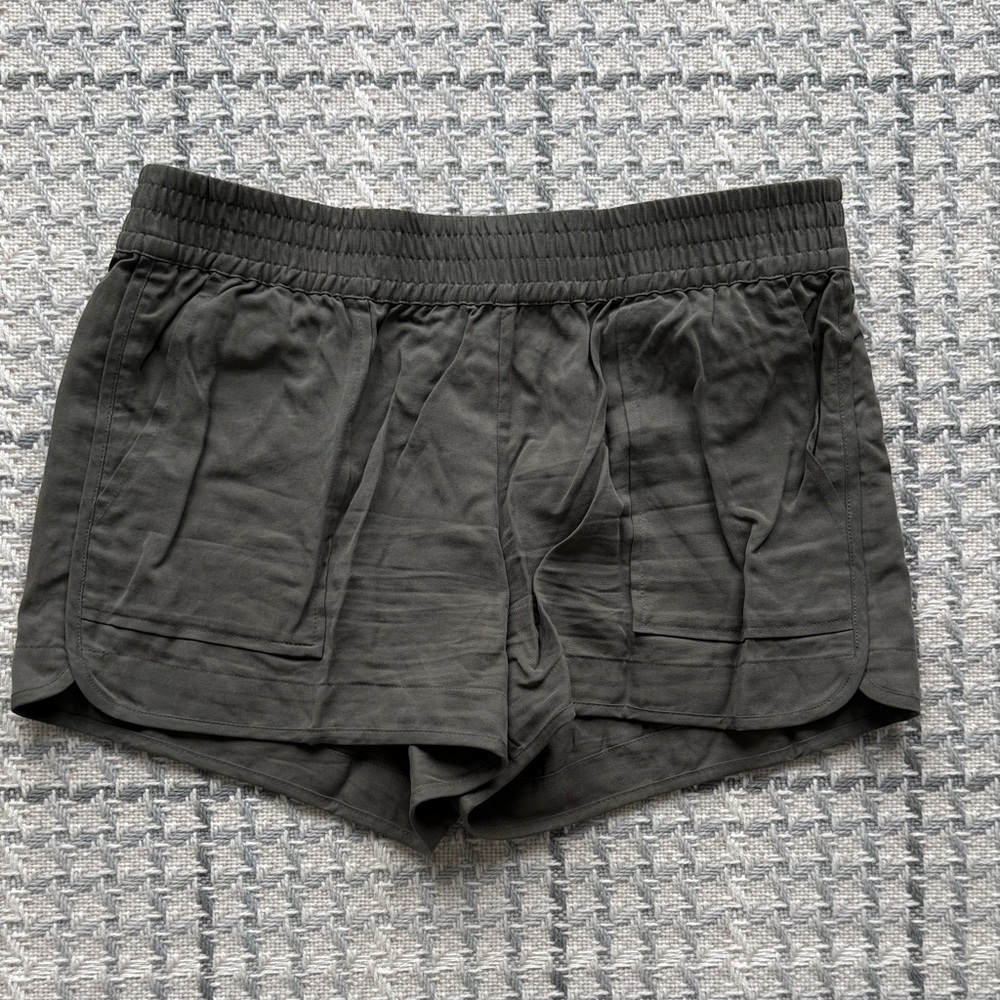 Joie olive green shorts